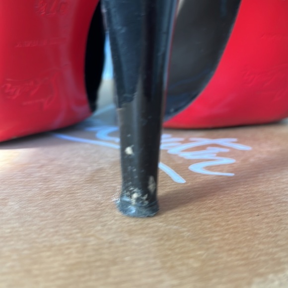 Black Christian loubtouin heels - Picture 5 of 11